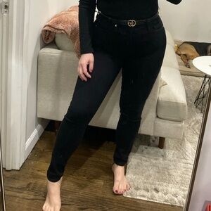 Good American High Rise skinny jeans. Size 14.